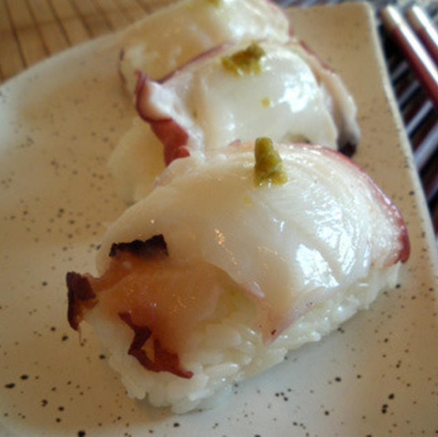 たこの握り寿司 By 健太郎さん レシピブログ 料理ブログのレシピ満載