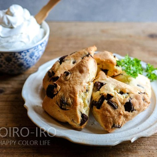 サクふわ！チョコチャンクスコーン