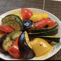 かけるだけ簡単♪焼き野菜マリネ