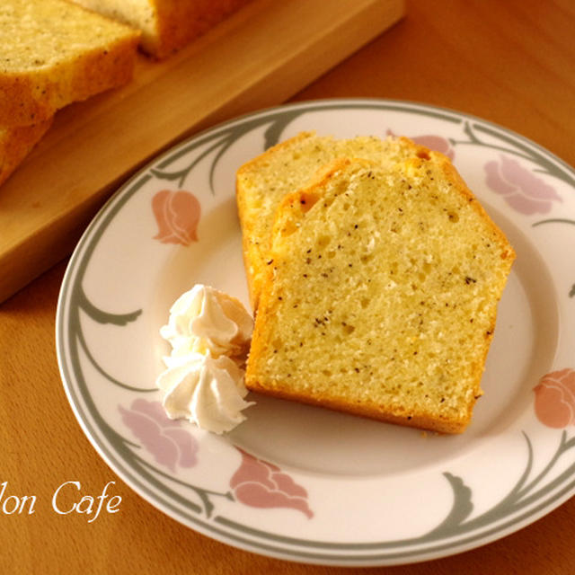 アールグレイの紅茶パウンド☆簡単シンプル、混ぜて焼くだけ簡単ケーキ