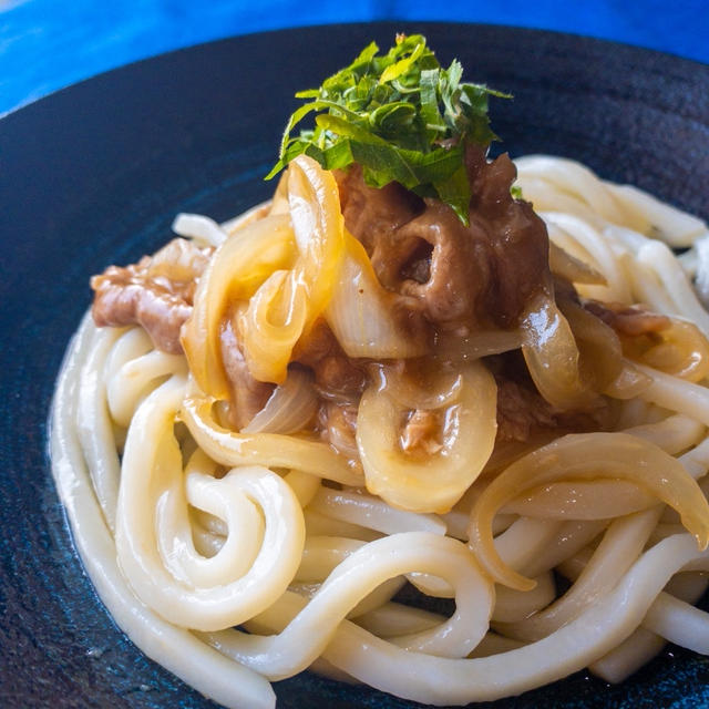 超シュールな自由研究＆レンジで簡単！生姜焼きうどん