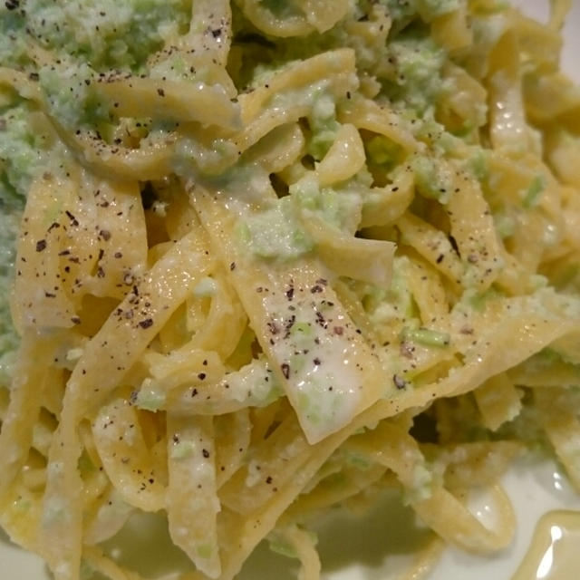 枝豆のクリームパスタ