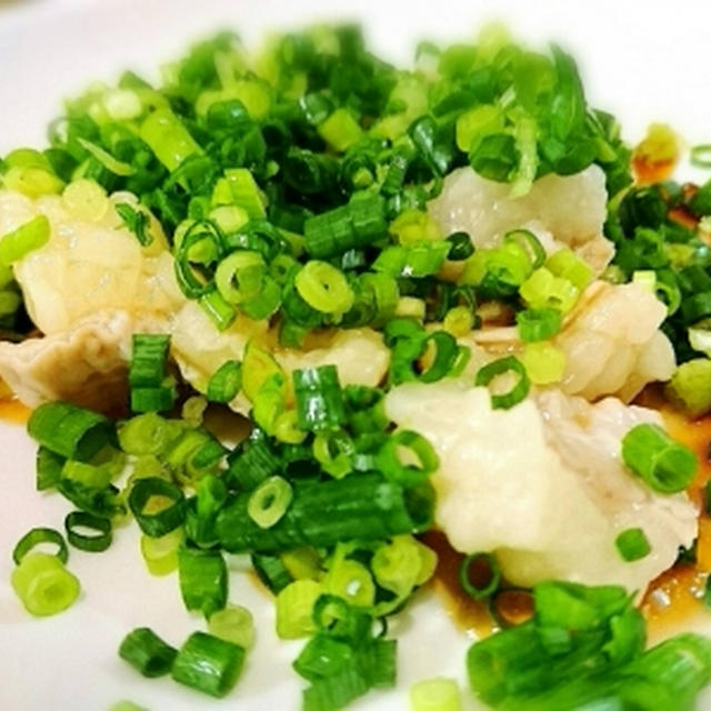 酒のあて　牛モツポン酢