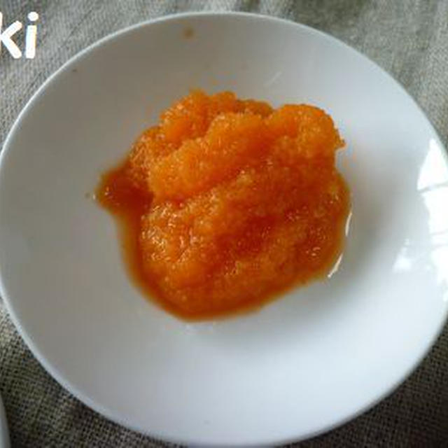 ﾟ･*:.｡.【離乳食】にんじんペーストの食べ比べ.｡.:*･ﾟ