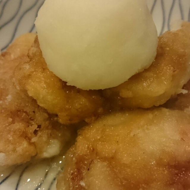 月見✨唐揚げ✨