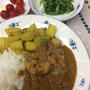 8月第１週の教室、シンプルなチキンカレー
