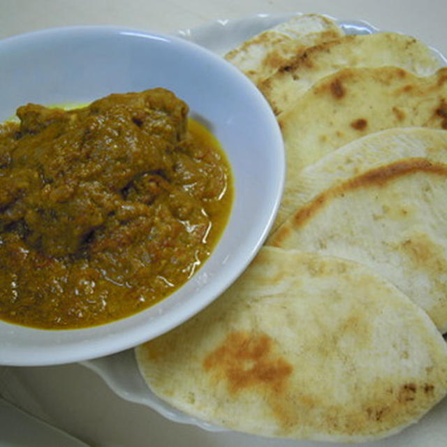 カレー＆ナン(レシピあり)・・・