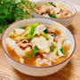 鶏ガラスープから作るラーメンの夕ご飯