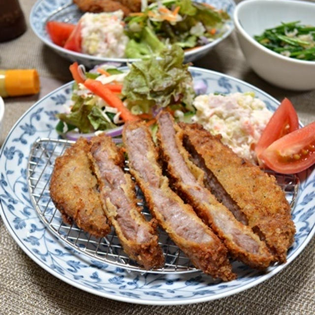 肩ロースを使うとビフかつ風　とんかつ