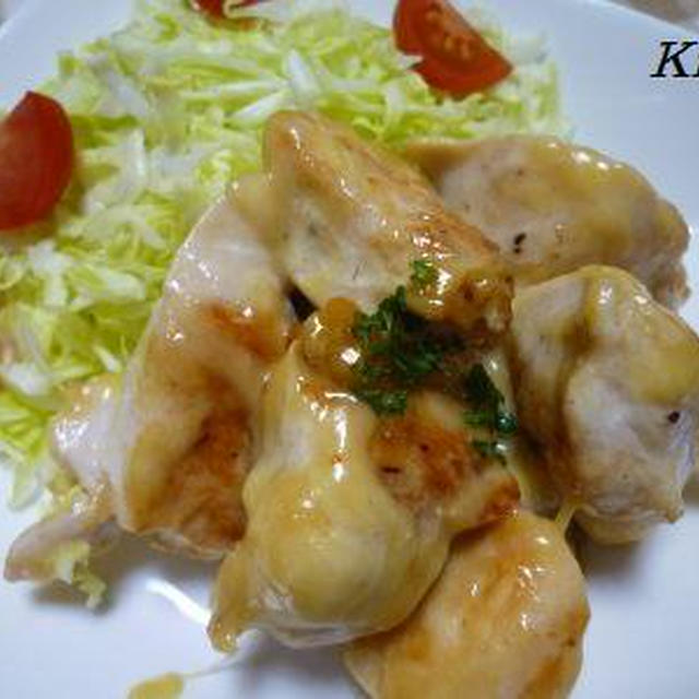チキンのチーズ焼きと豆乳グラタン☆