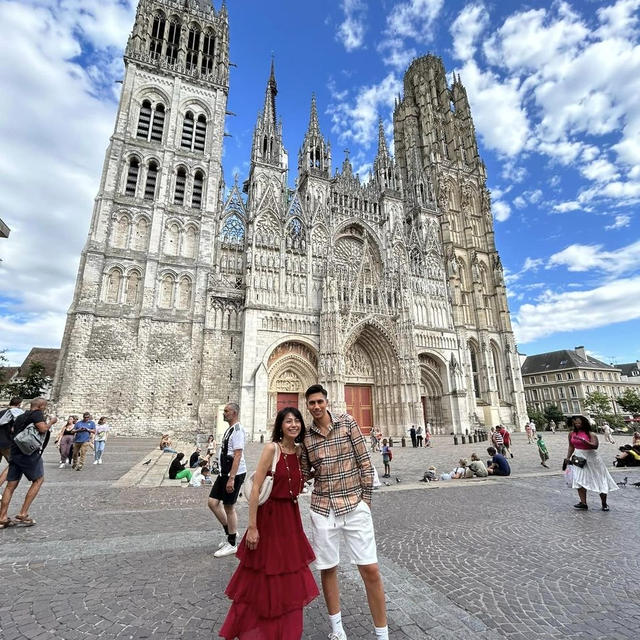 フランス・ノルマンディ旅行（4）ルーアン大聖堂と大時計