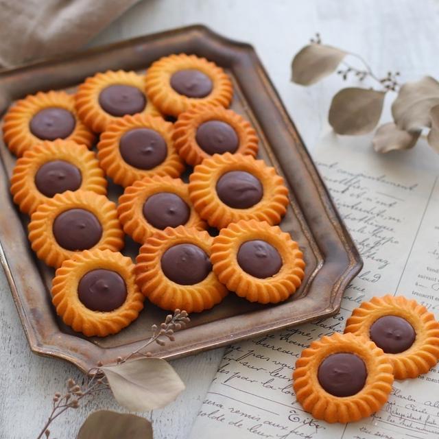 新しい口金を使ってチョコレートクッキー