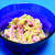 秋の小鉢。そうめんかぼちゃと食用菊とめかぶでさっぱりおつまみ。