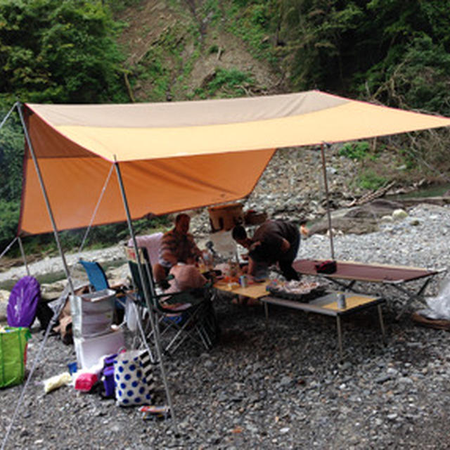 友人ファミリーとＢＢＱ