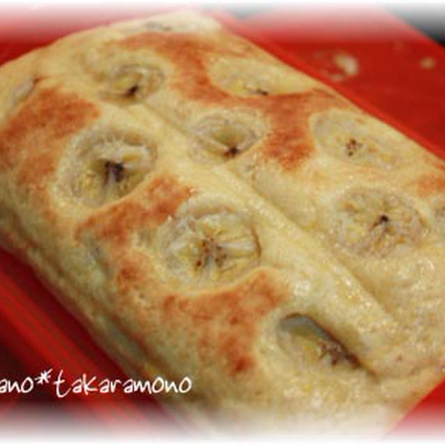 オーブンで作るルクエでバナナケーキ By おかも ママさん レシピブログ 料理ブログのレシピ満載