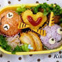 キャラ弁**赤鬼くんと青鬼くん