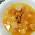 フレッシュトマトの具沢山スープ by watakoさん