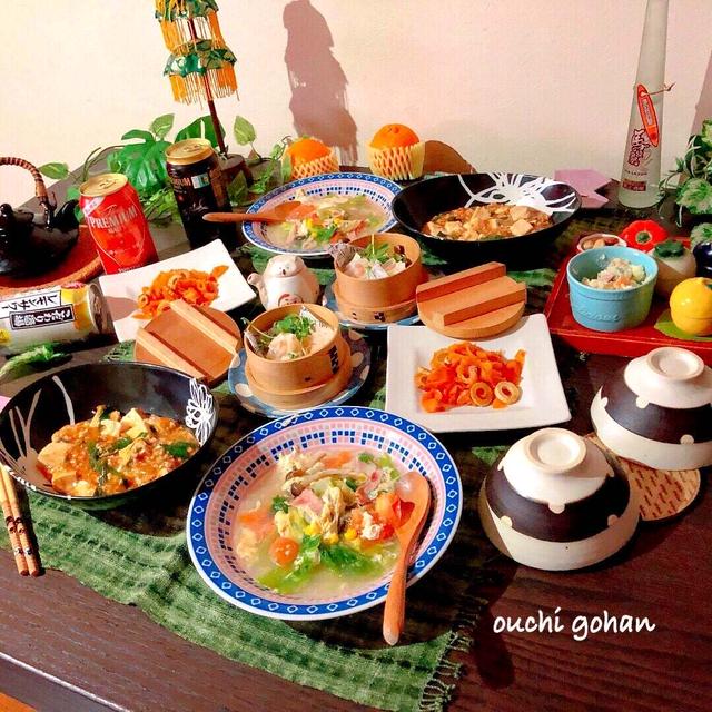 【♬週の始まり〜中華の夕飯】