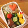 ママ弁「たらこご飯のお弁当」