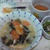 今朝の自分ご飯。豚汁にお餅って、美味しいよ♪