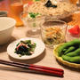 『蕎麦』と『だけ』の献立。・・・『だけ』？