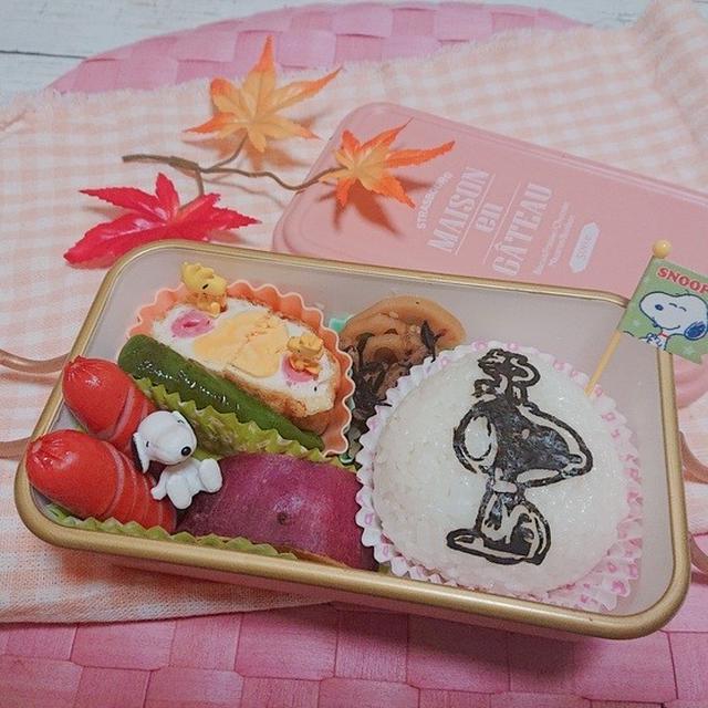 おにぎり弁当〖キャラ弁＊Snoopy〗