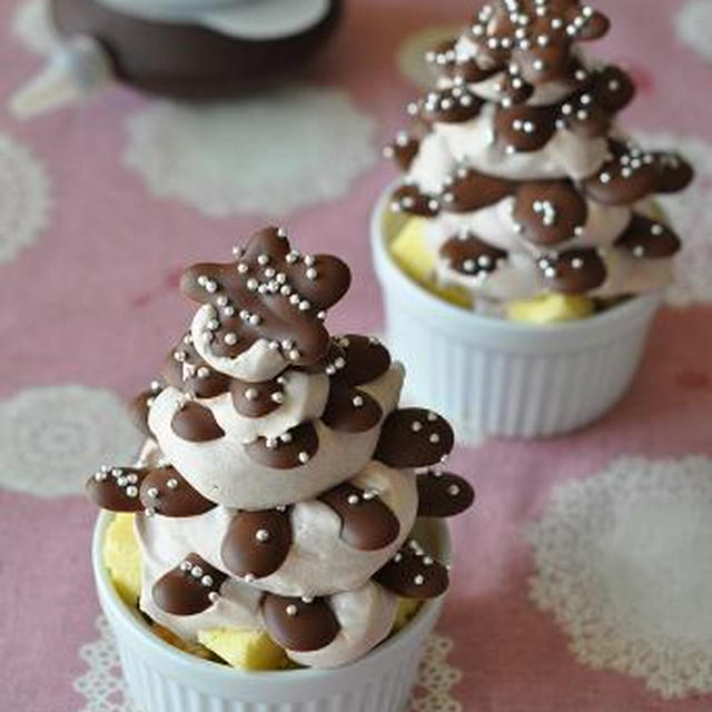 ルクエのデコペンで作るチョコのツリーケーキ By Nonさん レシピブログ 料理ブログのレシピ満載