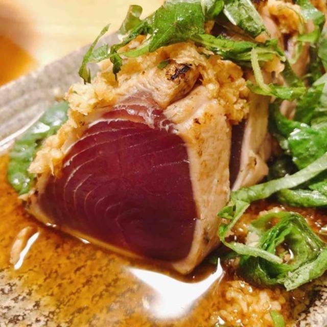 鰹が大好き。鰹のたたきを食べる。鰹にご縁がありますように。と七夕に願いを込めて