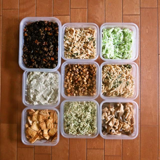 2018年9月10日の作り置き（9品）