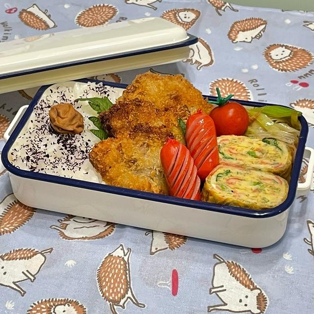 【お弁当】昆布茶で旨味up⤴︎⤴︎⤴︎昆布茶豚カツ