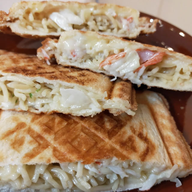 ホットサンドこれ美味しかったです＼(^o^)／