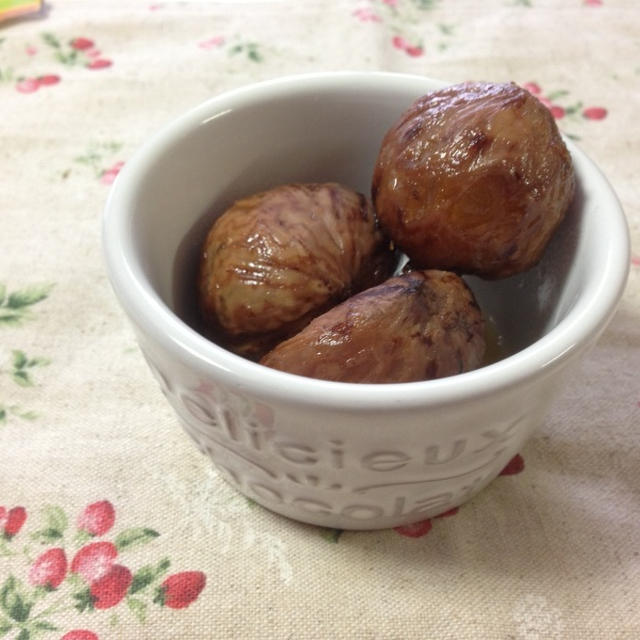 厚保くりのシブ皮煮