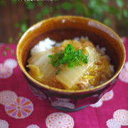 出汁要らず♡5分で完成！ツナと白菜のとろ〜り餡かけ丼＊眼科で習った、子供の目薬の差し方。