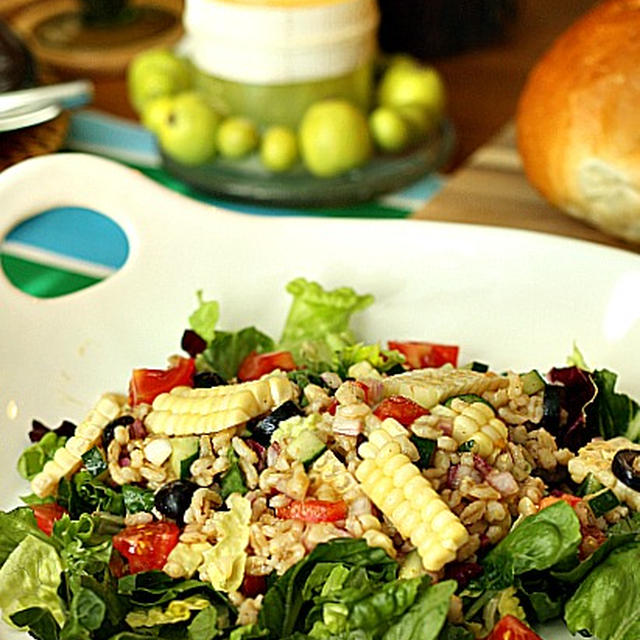 Mediterranean Barley Salad