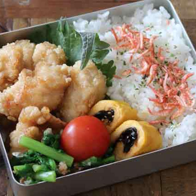 あっとう的柔らかさ！あっとうてき安さ！鶏のささみ唐揚げ弁当