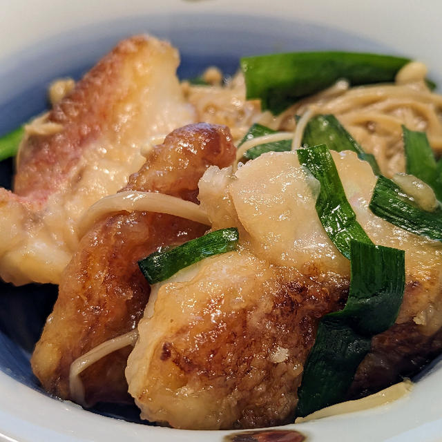 赤魚と厚揚げのとろみ煮