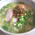 レタス塩ラーメン。葱たっぷりきつねうどん