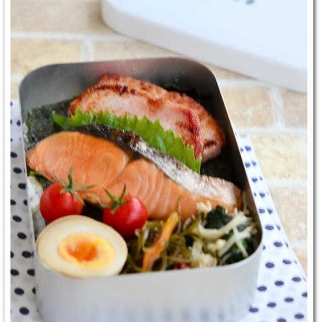 ご飯が食べやすい海苔べんとう