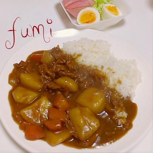 普通のカレーライス