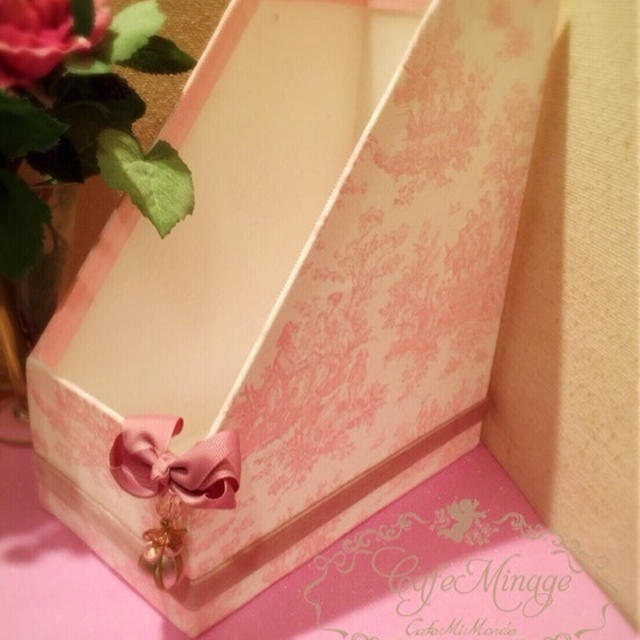 ボックスファイル♡カフェミナージュ