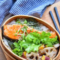 【2品弁当】♡鮭の韓国風焼き&はちみつ根菜きんぴら♡レシピあり♡