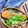 【2品弁当】♡鮭の韓国風焼き&はちみつ根菜きんぴら♡レシピあり♡