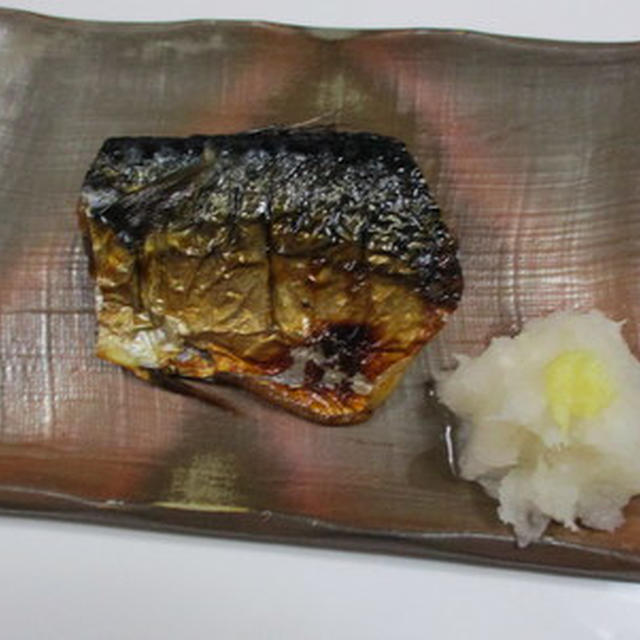 焼き鯖をすだちで★★★