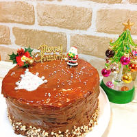 2019.12.24クリスマスケーキはサンセバスチャンケーキ