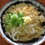 今朝は久しぶりに冷凍うどんで「香川風かけうどん」