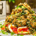 【レシピ】大葉入りでさっぱり♬鶏むね肉のやみつき油淋鶏♬