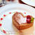 ラズベリーココアハートロールケーキ♡うさぎの耳スケのおまけつき＊