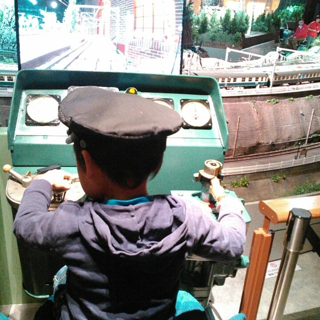 電車の運転士体験～原鉄道模型原鉄道