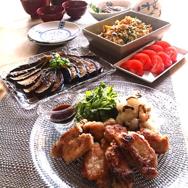 悶絶！豚ヒレ肉の味噌漬けとかぼちゃの白和えの晩ごはん。