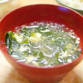 【レシピ】ささみのゆで汁で「春雨ワカメスープ」と「茹でささみ」セット完成。ヘルシー月間中